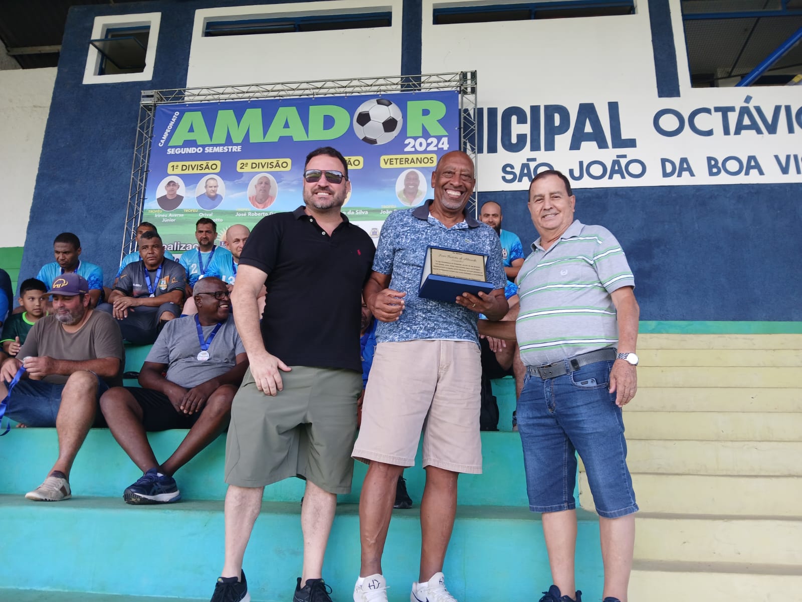 HOMENAGEADO JOAO BATISTA DE ALMEIDA CAXAMBU